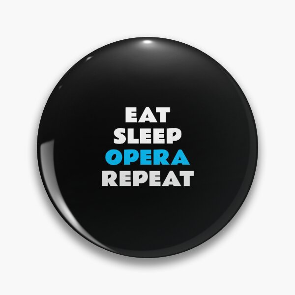 Item preview, Eat Sleep Opera Repeat - opera lovers designed and sold by Inspirationmotivation.