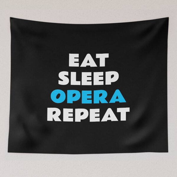 Item preview, Eat Sleep Opera Repeat - opera lovers designed and sold by Inspirationmotivation.