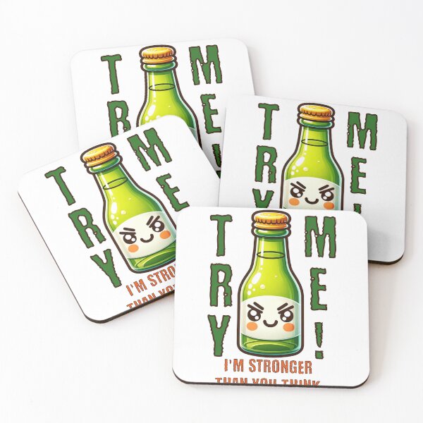 Item preview, Soju - TRY ME - I'm Stronger Than You Think - Cute!  designed and sold by PenultDesign.