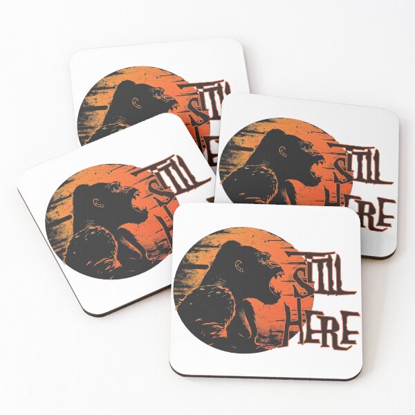 Item preview, Ape Rage Still Here Screaming MOASS Gorilla designed and sold by SplendidThings.