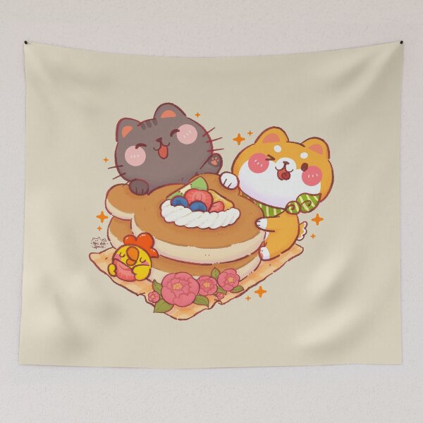 Item preview, Cute Fruit Pancake designed and sold by NasDoodleArt.
