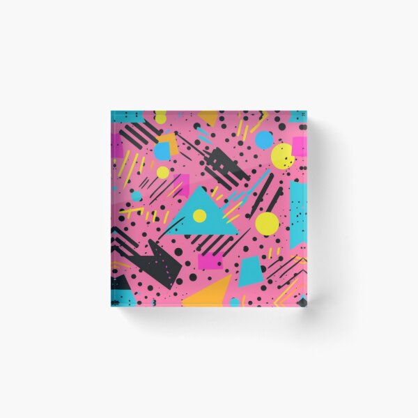 Item preview, Retro 80s Geometric Pattern  designed and sold by NDaZone.