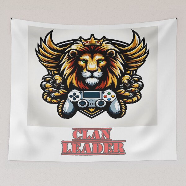 Item preview, Clan Leader Badge designed and sold by Surreallytee.