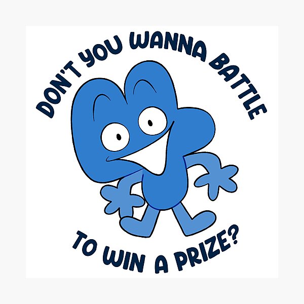 Item preview, BFDI Four Catchphrase designed and sold by Verastophilis.