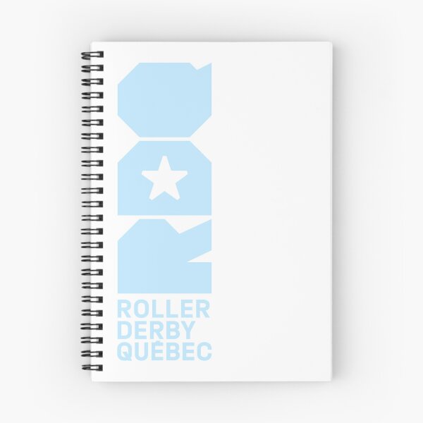 Item preview, RDQ logo (icy blue) vertical - Roller Derby Quebec designed and sold by RollerDerbyQc.