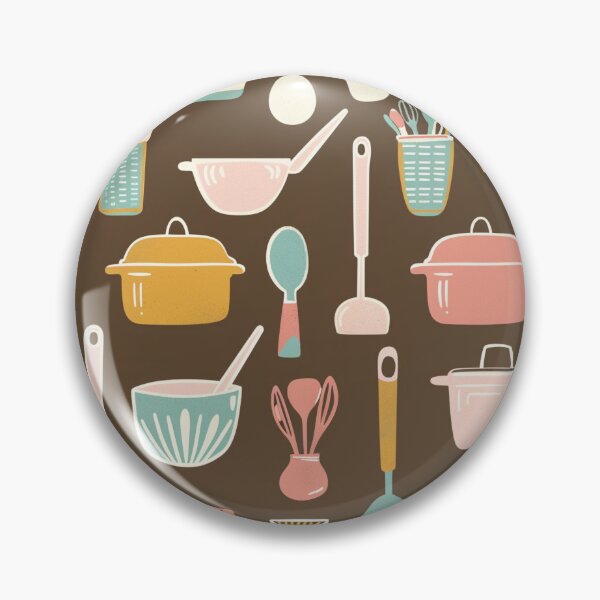 Item preview, Retro Kitchenware Pattern  designed and sold by NDaZone.