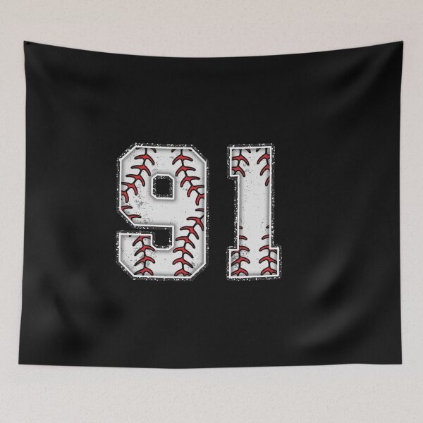 Item preview, baseball number 91 designed and sold by creativechaster.