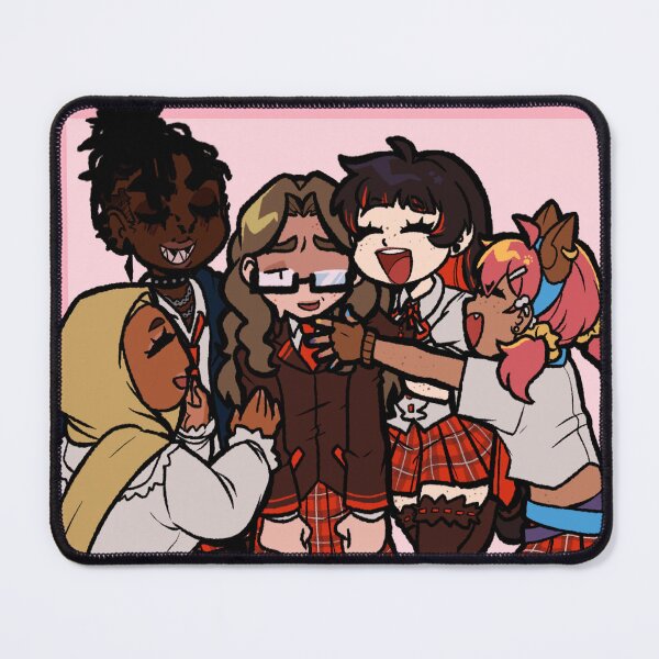 Item preview, vigilante schoolgirls designed and sold by catatasleepover.
