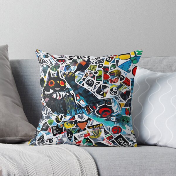 Item preview, The mischievous cat amidst the chaos designed and sold by GOTJIm.