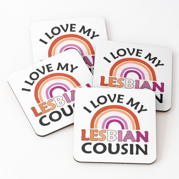 Item preview, I Love My Lesbian Cousin designed and sold by LesbosHeart.