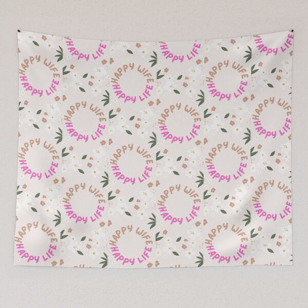 Item preview, Happy wife happy life  designed and sold by PresleyRoach.