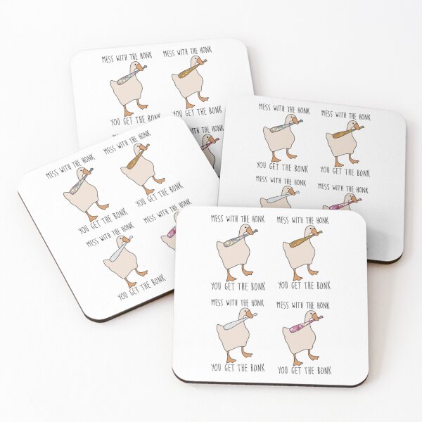 Item preview, Mess With The Honk, You Get The Bonk - Glitter Version designed and sold by jennysselling.