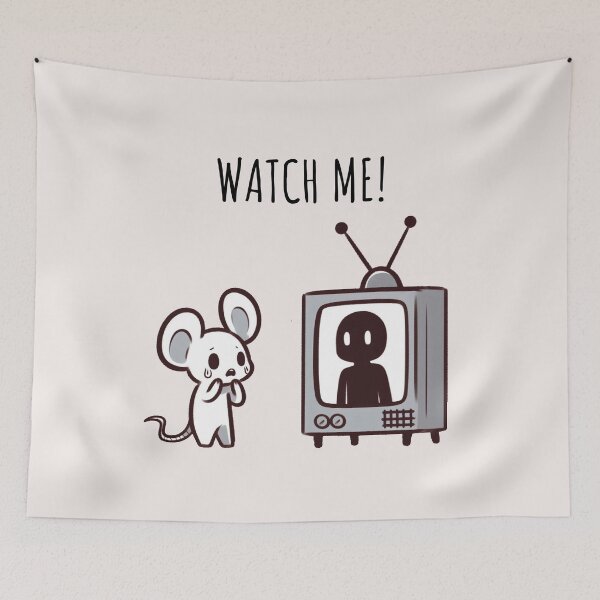 Item preview, Watch Tv Rat designed and sold by LemuellTrends.