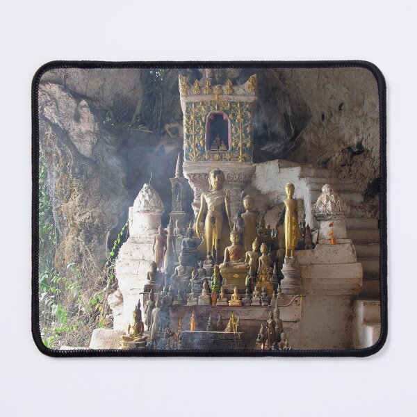 Item preview, Buddhist Shrine Buddha Statues in Pak Ou Caves, Laos  designed and sold by worldways.
