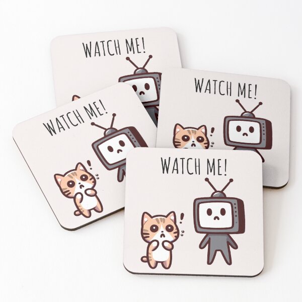 Item preview, Watch Tv Cat designed and sold by LemuellTrends.