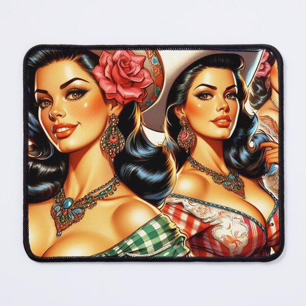 Item preview, Cute Country Girls designed and sold by PulpVintage.