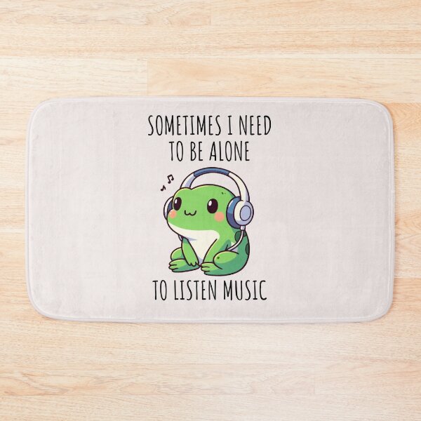 Item preview, Listening To Music Frog designed and sold by LemuellTrends.