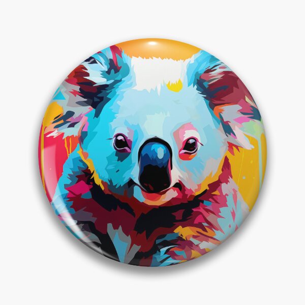 Item preview, Pop Art Style Happy Koala designed and sold by Amberjays.