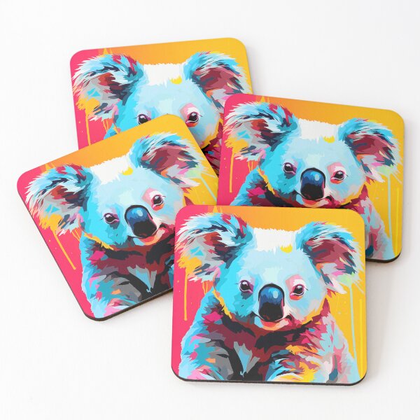 Item preview, Pop Art Style Happy Koala designed and sold by Amberjays.