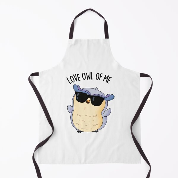 Item preview, Love Owl Of Me Funny Bird Pun  designed and sold by punnybone.