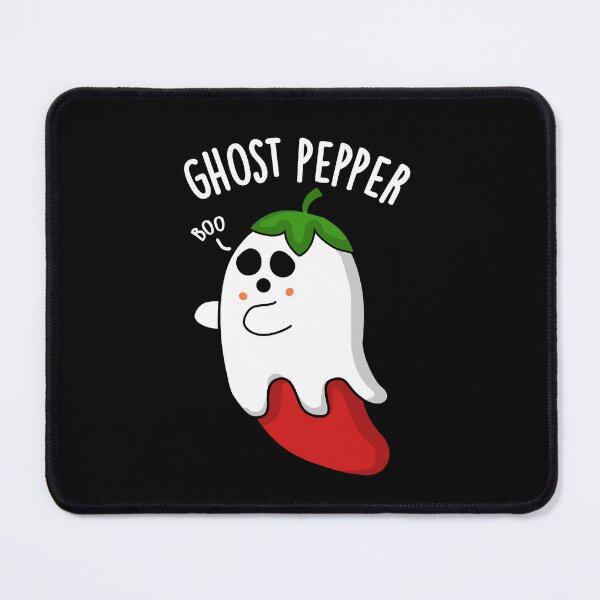 Item preview, Ghost Pepper Funny Chili Pun (Dark BG) designed and sold by punnybone.