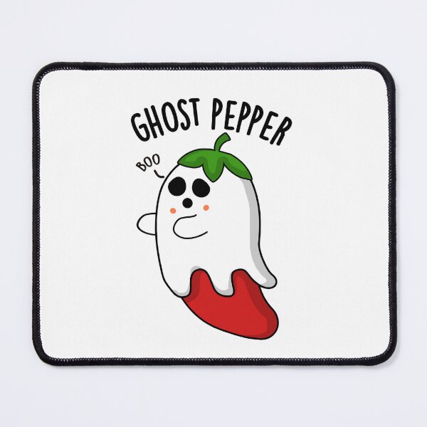 Item preview, Ghost Pepper Funny Chili Pun  designed and sold by punnybone.