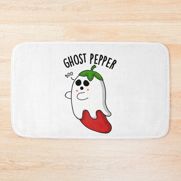 Item preview, Ghost Pepper Funny Chili Pun  designed and sold by punnybone.