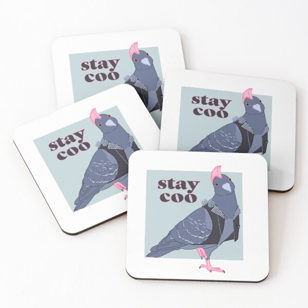 Item preview, Stay Coo Pigeon designed and sold by Cassie McKnight.