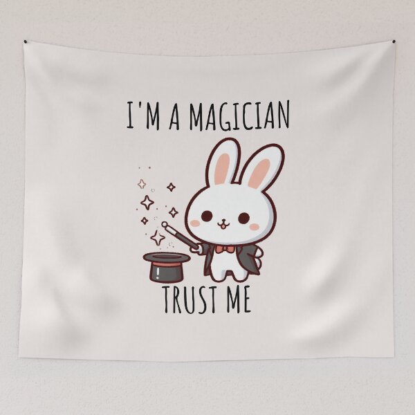 Item preview, Magic Tricks Bunny designed and sold by LemuellTrends.