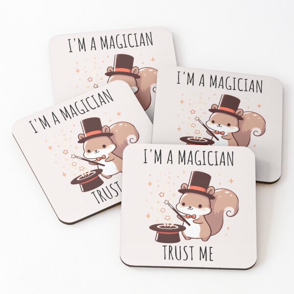 Item preview, Magic Tricks Squirrel designed and sold by LemuellTrends.
