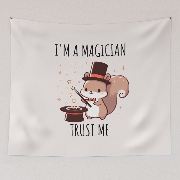 Item preview, Magic Tricks Squirrel designed and sold by LemuellTrends.