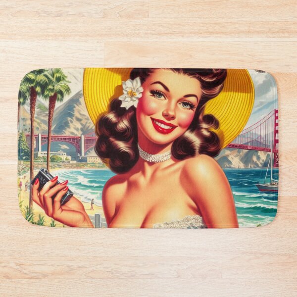 Item preview, Cute Vintage Hot Pin-up designed and sold by PulpVintage.