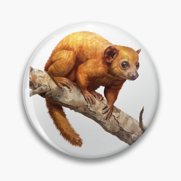 Item preview, Golden Kinkajou Perched on a Branch designed and sold by NatureSyllabus.