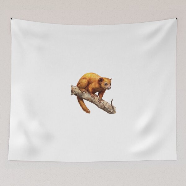Item preview, Golden Kinkajou Perched on a Branch designed and sold by NatureSyllabus.