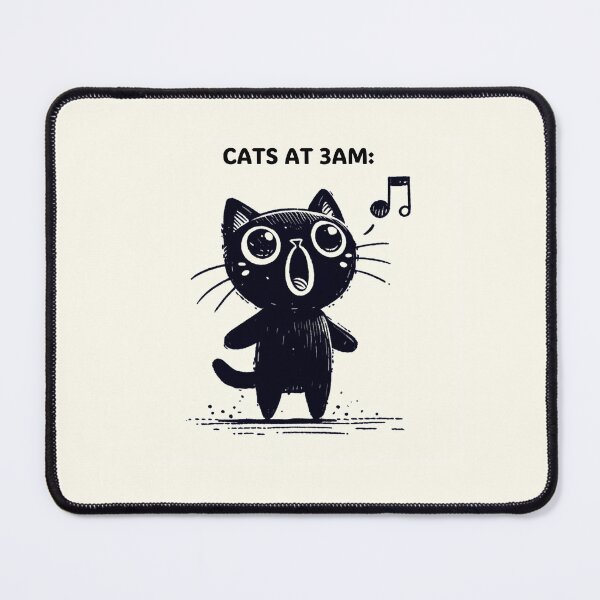 Item preview, Cats at 3AM designed and sold by yayor.
