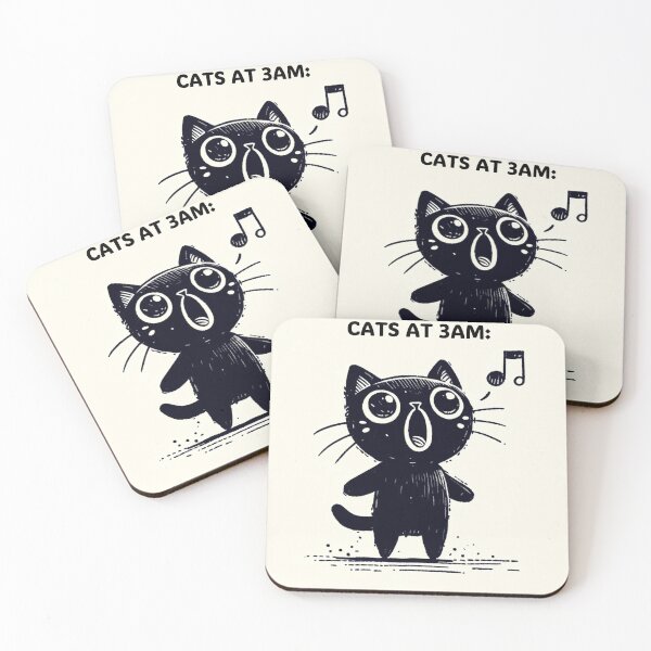 Item preview, Cats at 3AM designed and sold by yayor.