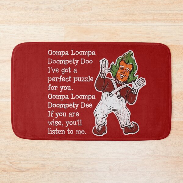 Item preview, Oompa Loopa Lyrics Worn Out designed and sold by Alema Art.