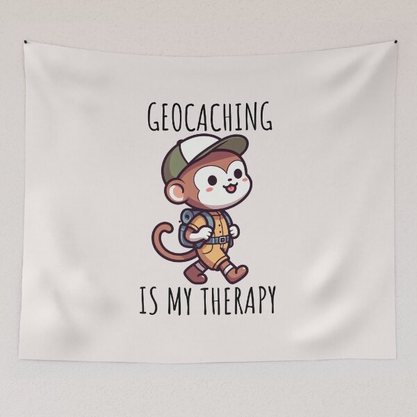 Item preview, Geocaching Monkey designed and sold by LemuellTrends.