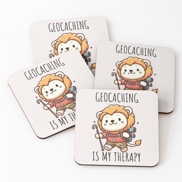 Item preview, Geocaching Lion designed and sold by LemuellTrends.