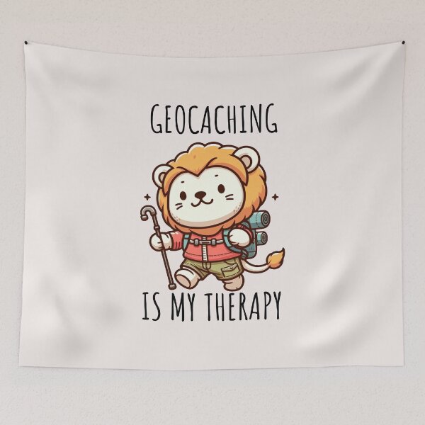 Item preview, Geocaching Lion designed and sold by LemuellTrends.