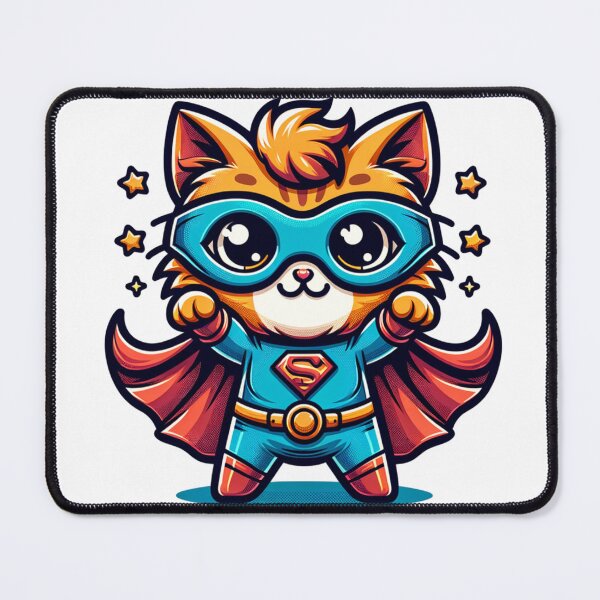 Item preview, Cute Superhero Cat designed and sold by PassionforLove.