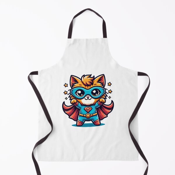 Item preview, Cute Superhero Cat designed and sold by PassionforLove.