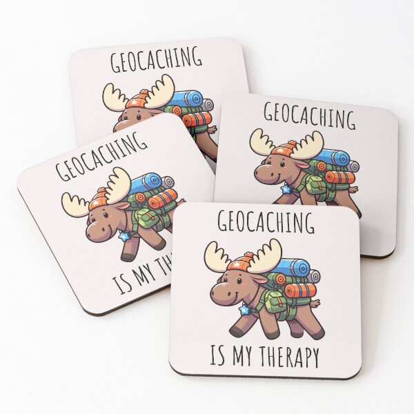 Item preview, Geocaching Moose designed and sold by LemuellTrends.