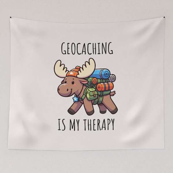 Item preview, Geocaching Moose designed and sold by LemuellTrends.