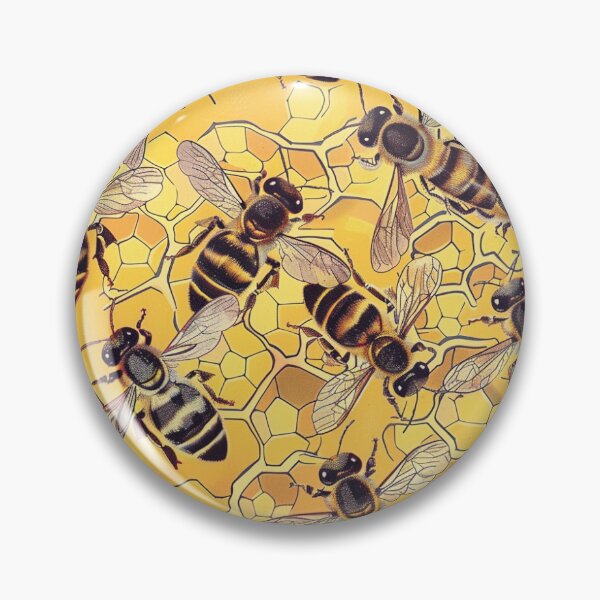 Item preview, Bees Pattern  designed and sold by lapart.