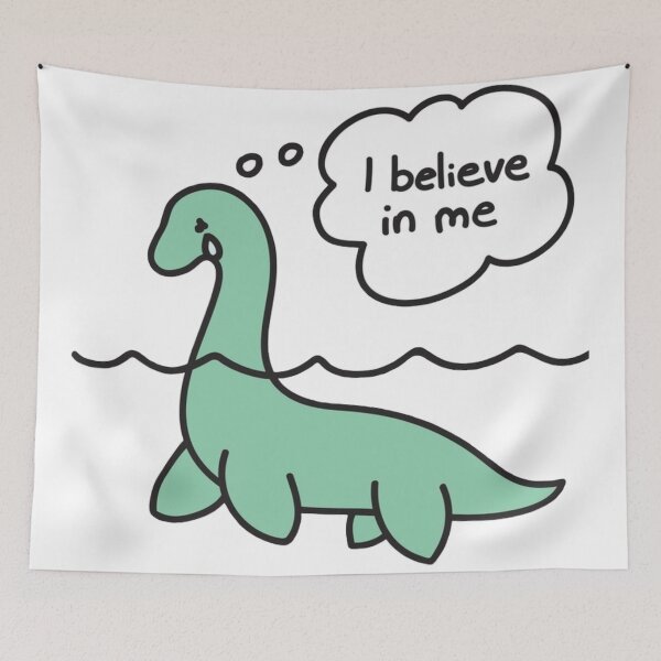 Item preview, Nessie believes in Nessie  designed and sold by luckygirlera-.