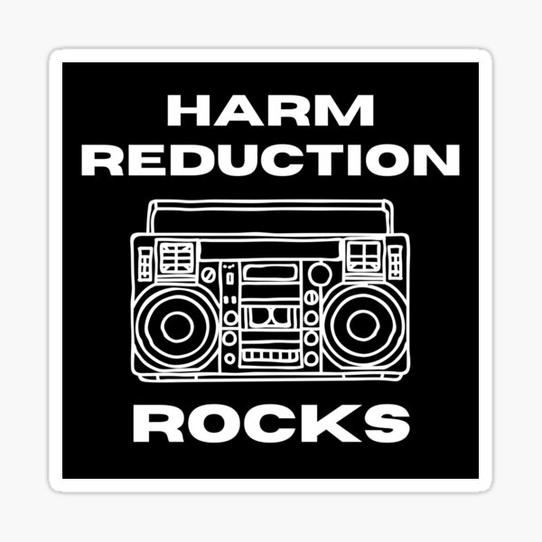 Item preview, Harm Reduction Rocks designed and sold by Reductionist.