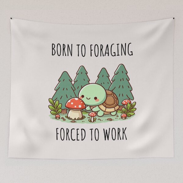 Item preview, Foraging Turtle designed and sold by LemuellTrends.