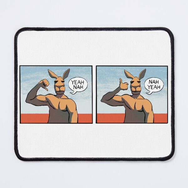 Item preview, yeah nah nah yeah roo designed and sold by trickunicorn.
