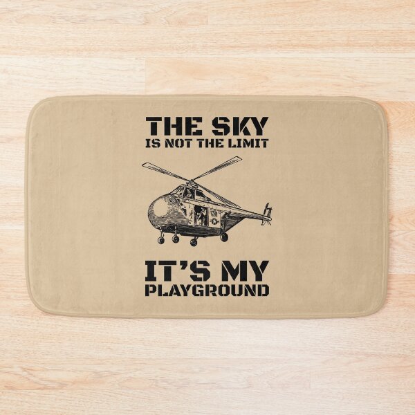 Item preview, Vintage Helicopter The Sky Is My Playground designed and sold by KewaleeTee.